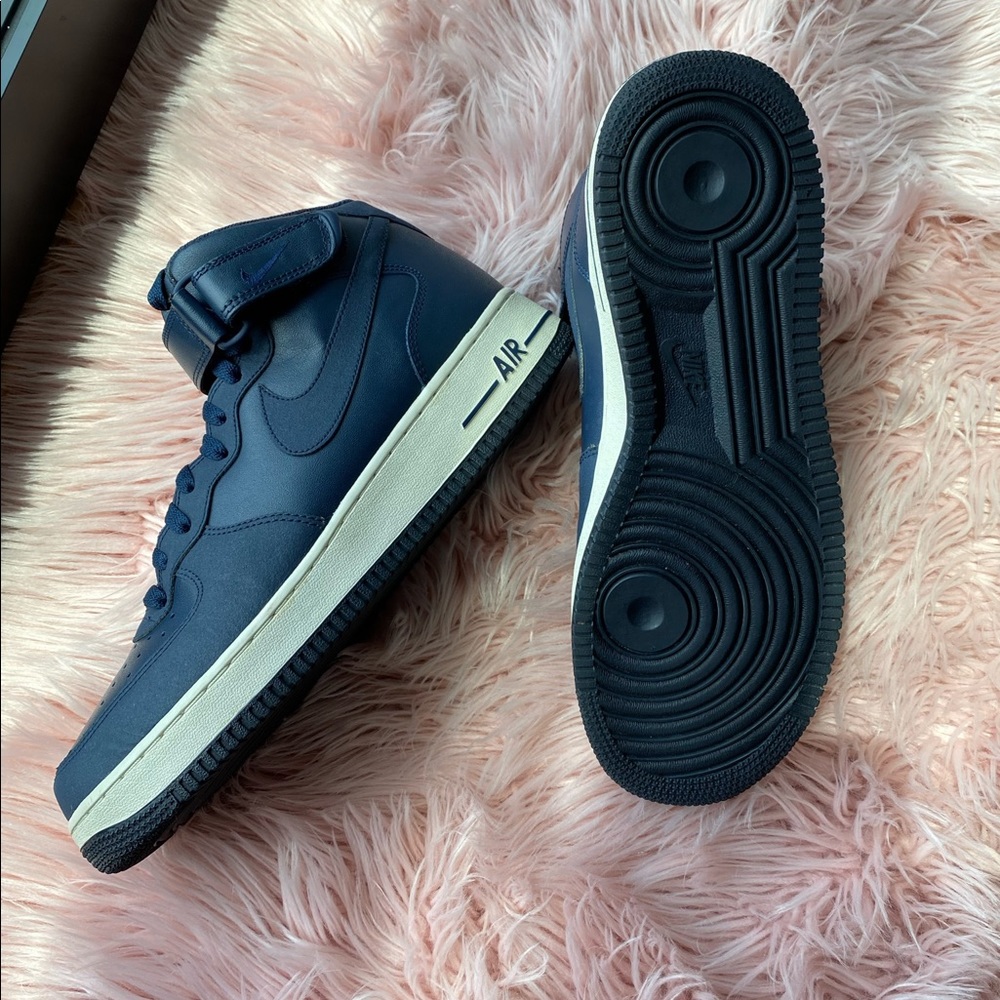 Dark Blue Air Force Ones High